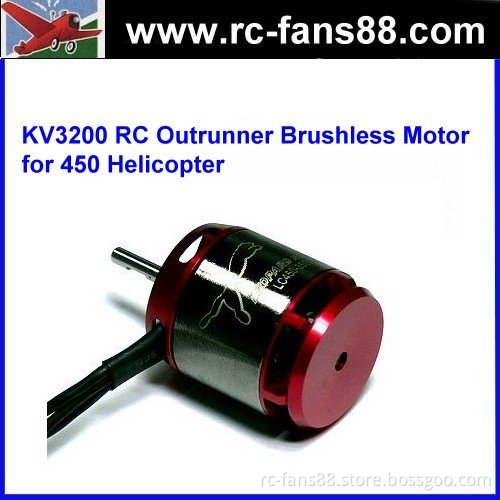LEOPARD Model LC450 3200KV RC Outrunner Brushless Motor for 450 Helicopter LC450-3200